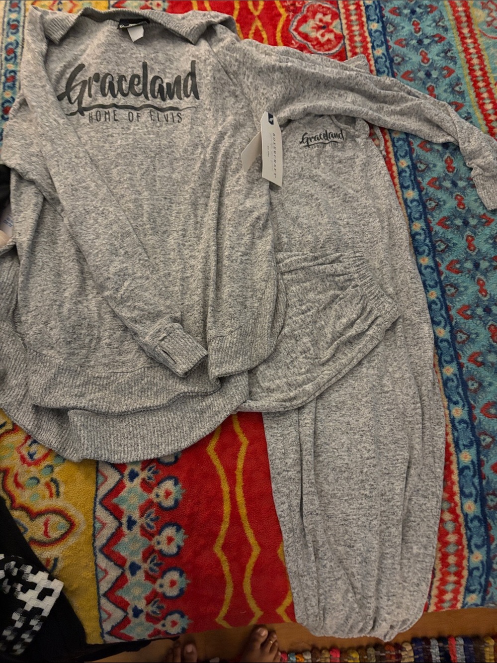 boxercraft Gray Graceland Sweatshirt with Tag